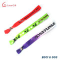 Fshion Polyester Woven Bracelet Wristband